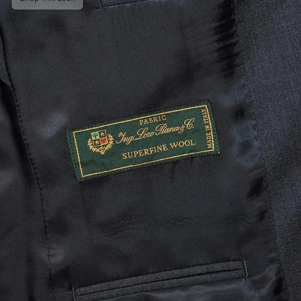 J Crew Ludlow Slim-fit suit jacket in Italian wool Size 40L New! Navy #28130